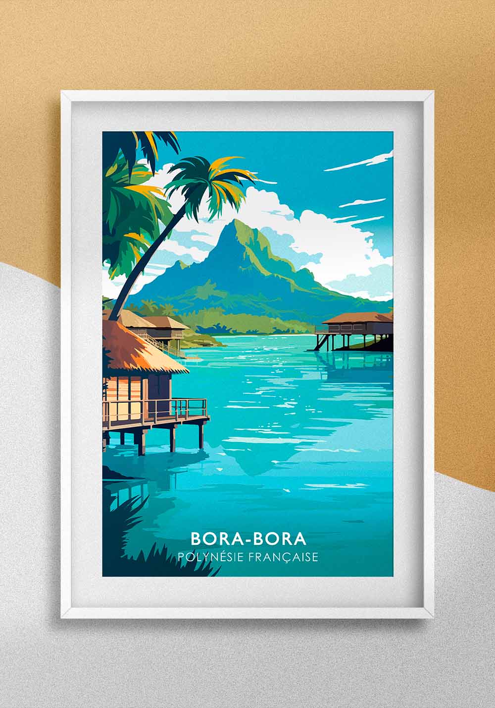 Poster bora-bora