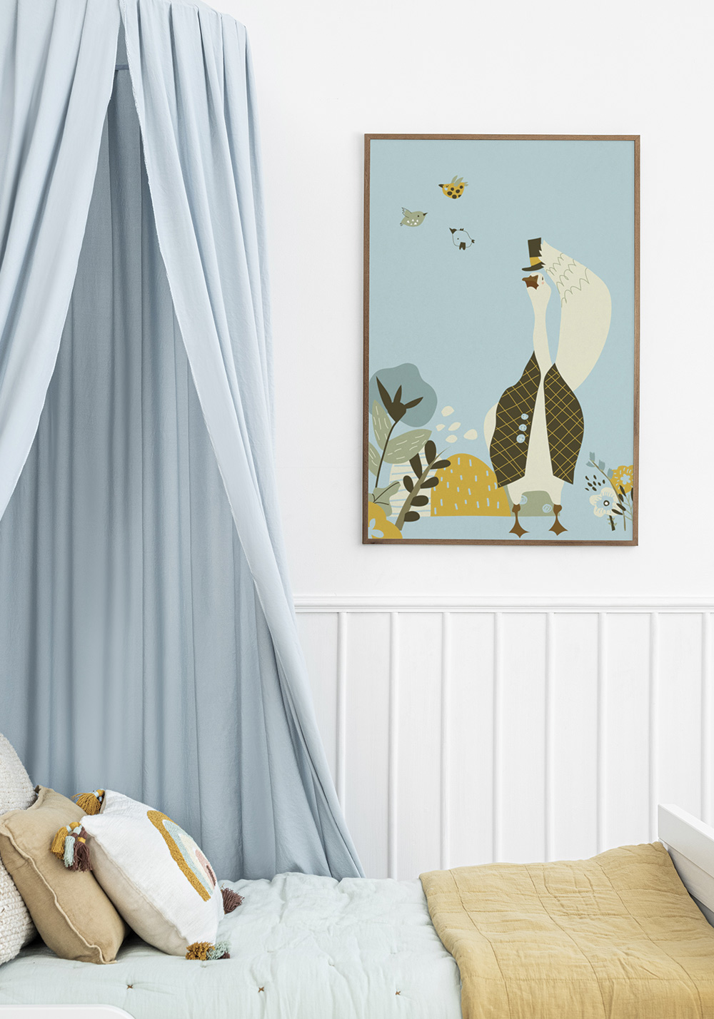 Poster chambre enfant animaux Artcamia