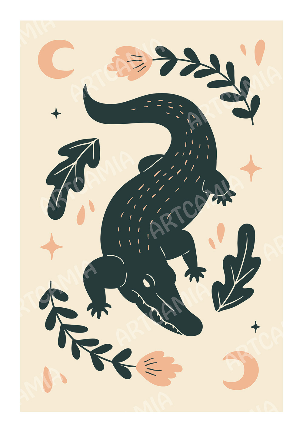 Poster crocodile