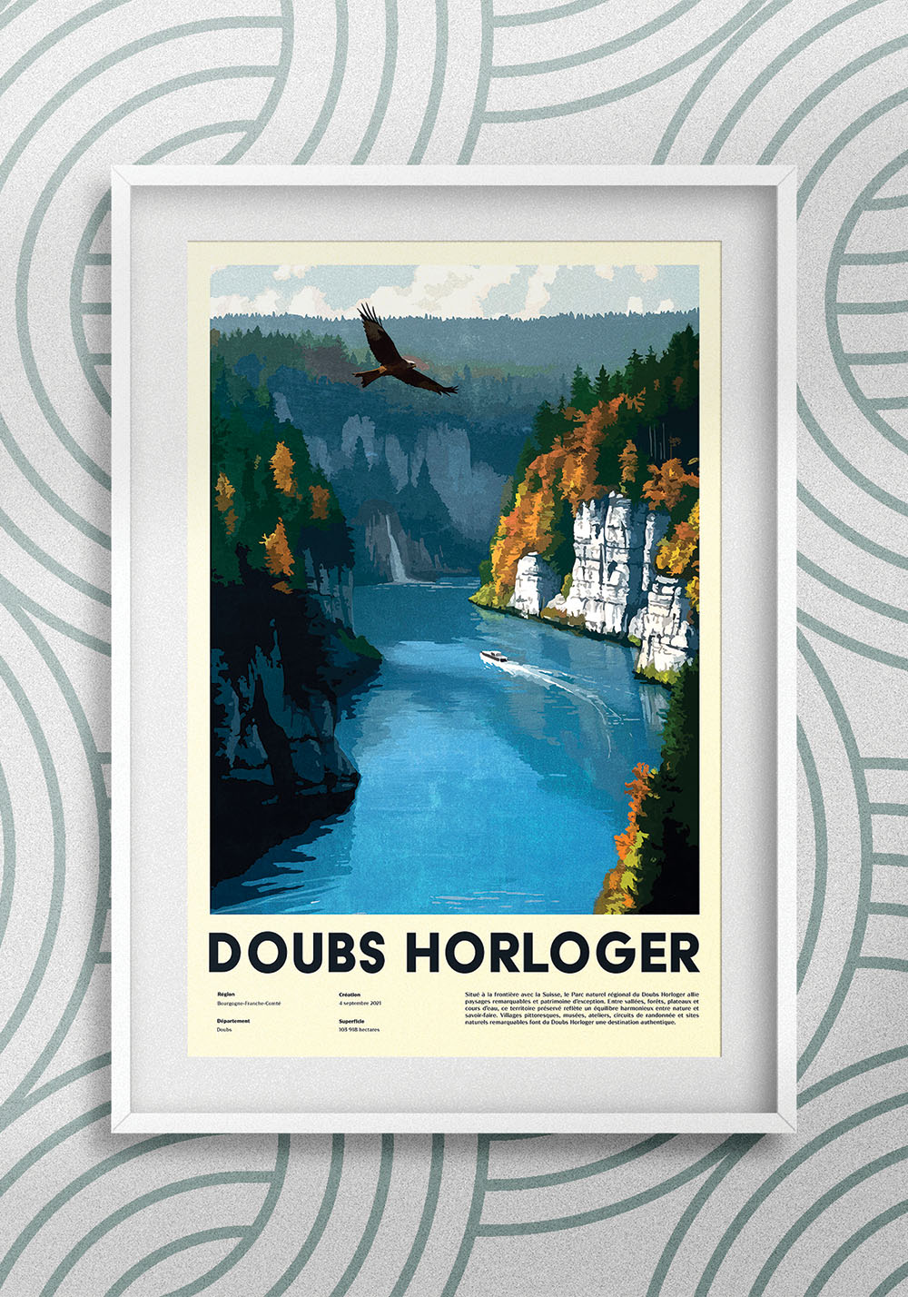 Poster du Doubs Horloger