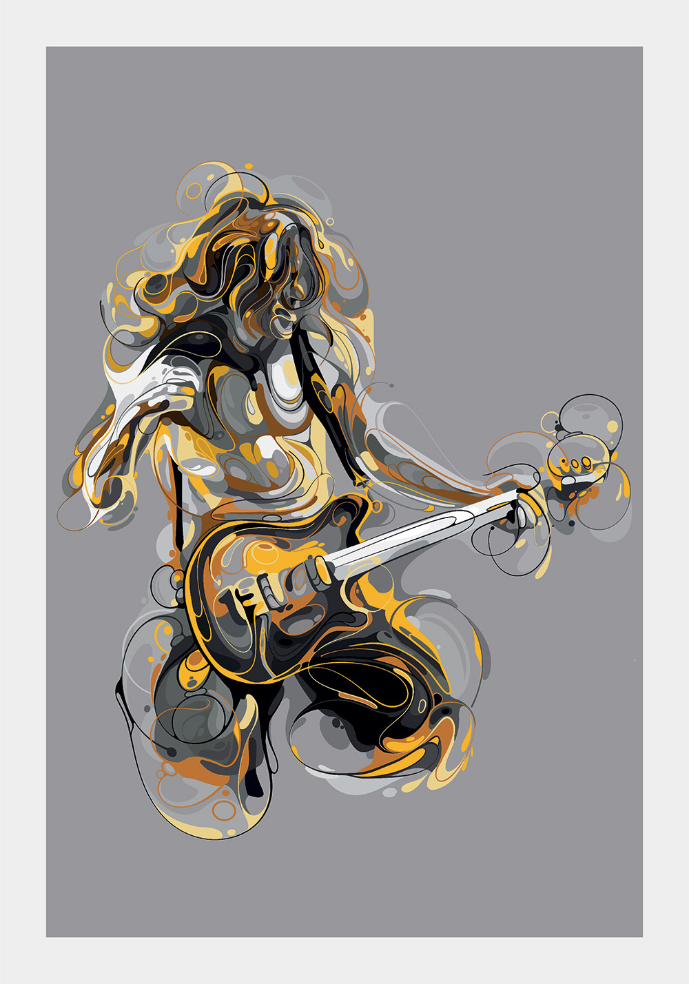 Affiche guitare