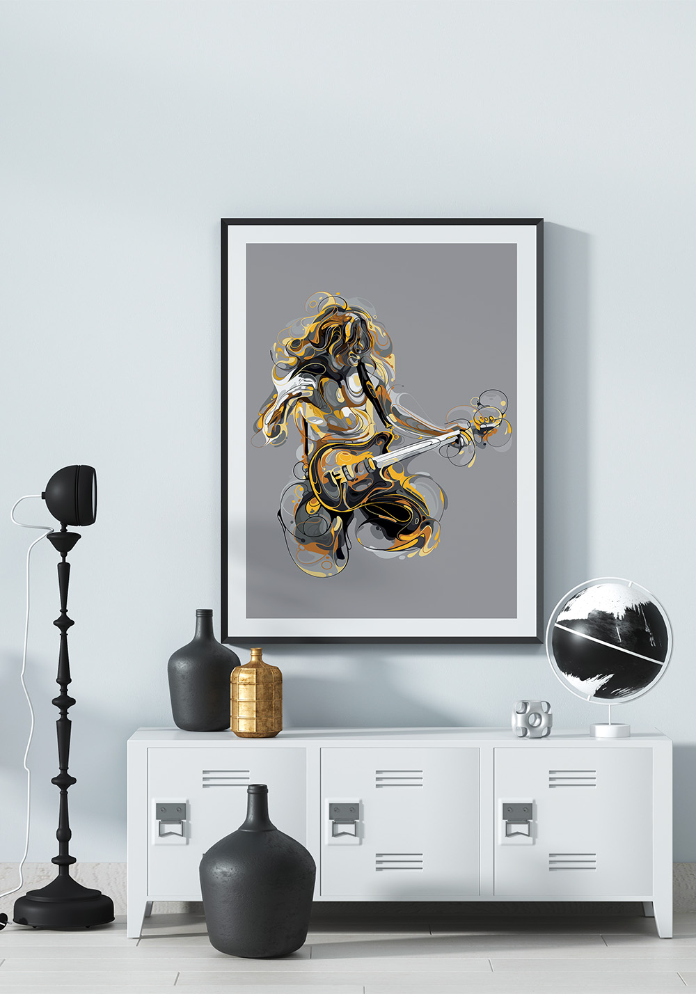 Poster instrument de musique