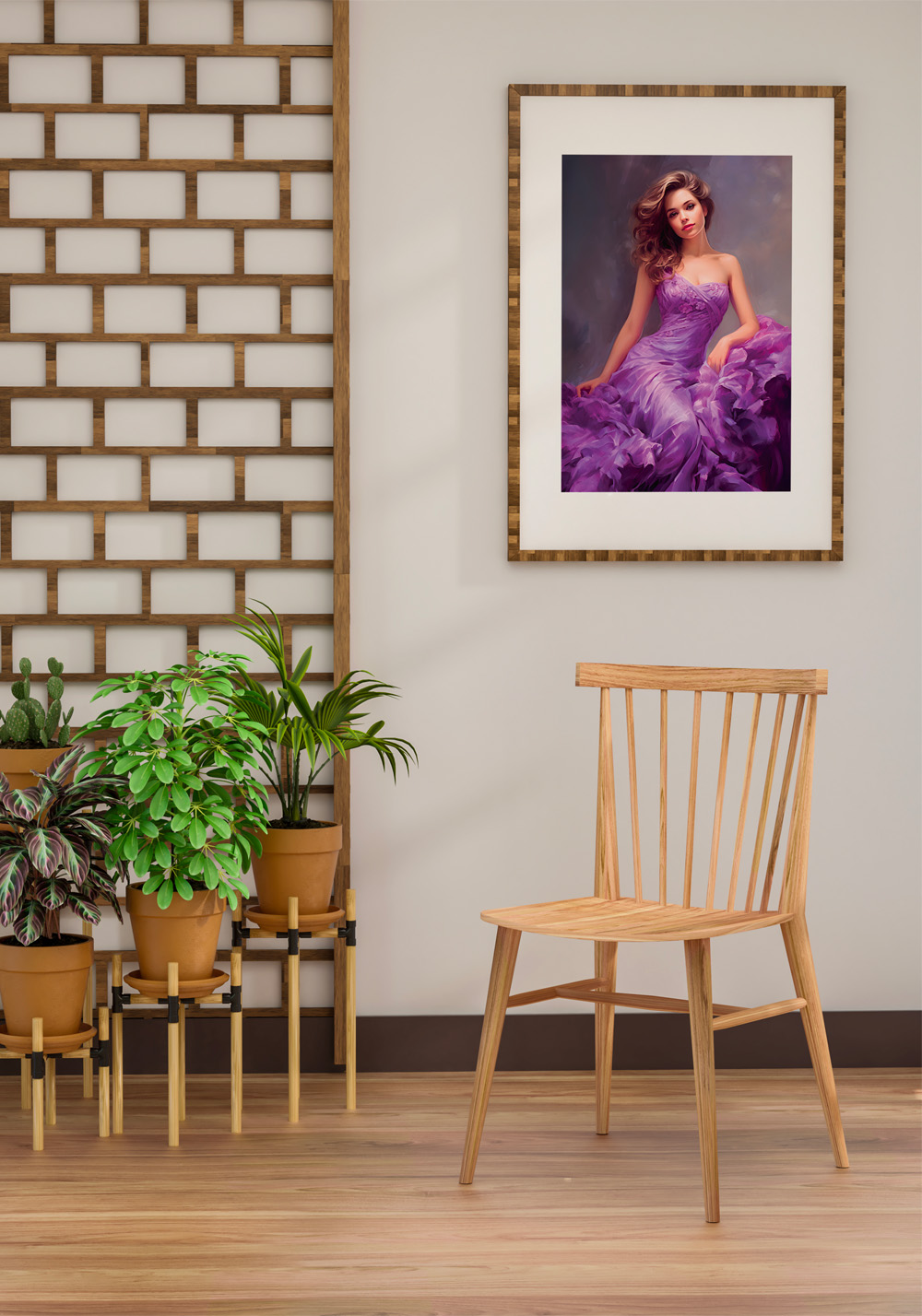 Poster jeune fille Poster jeune fille