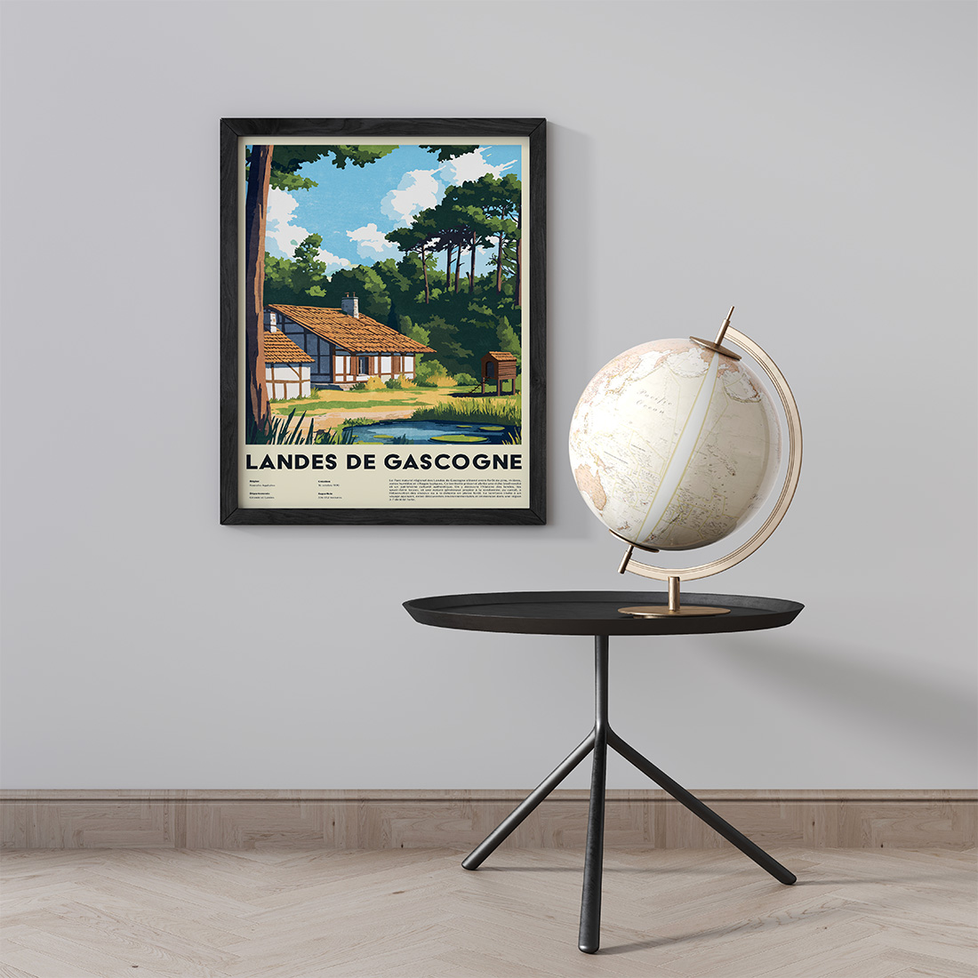 Poster Landes Poster Landes