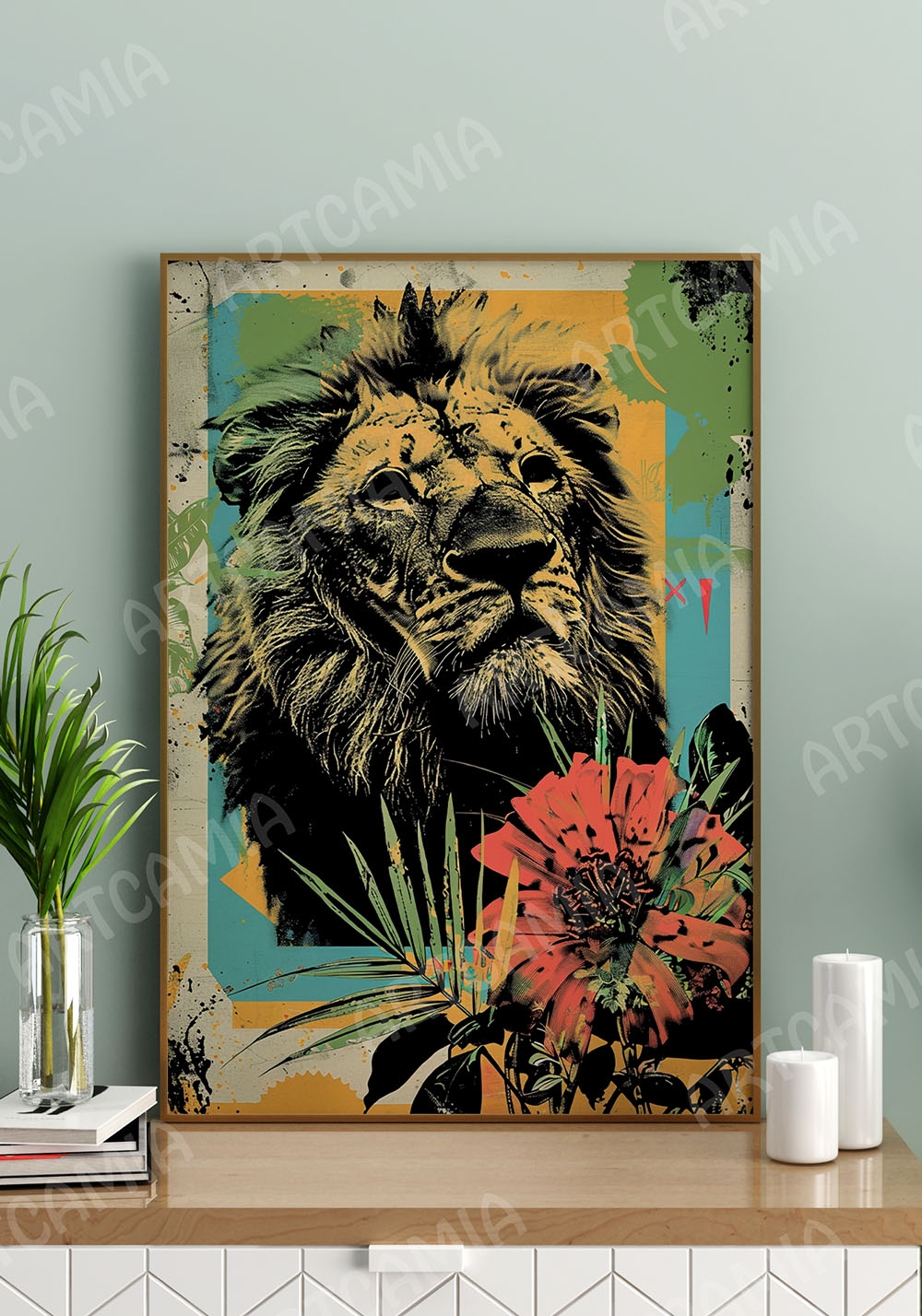 Poster lion