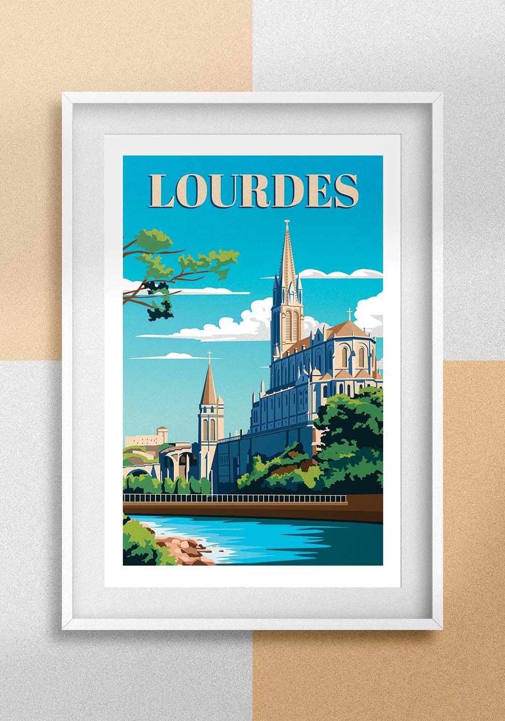 Poster Lourdes