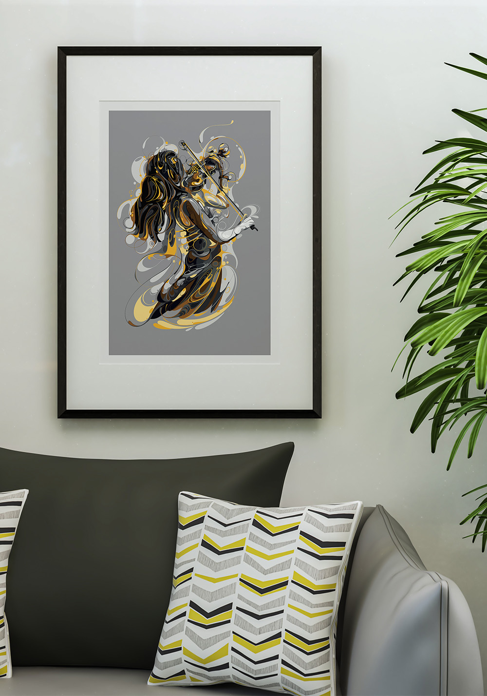 Poster mural violon