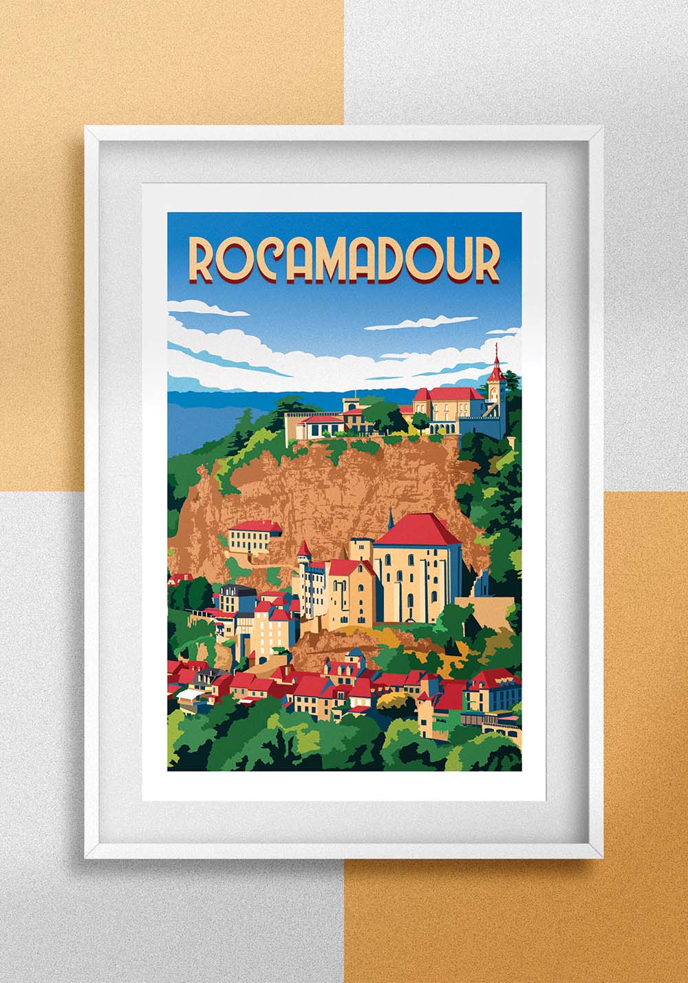 Poster rocamadour