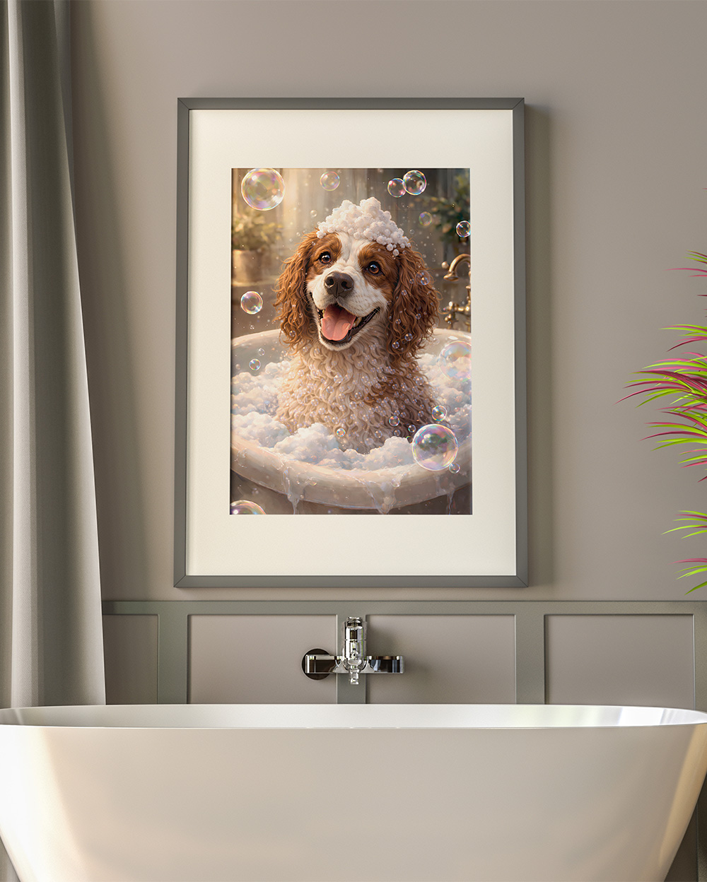 Poster salle de bain