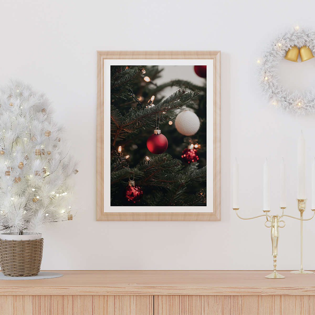 Poster sapin de Noël