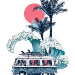 Poster surf trip