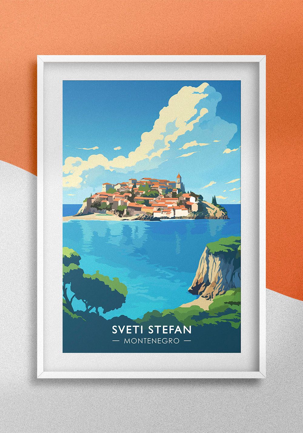 Sveti Stefan Affiche