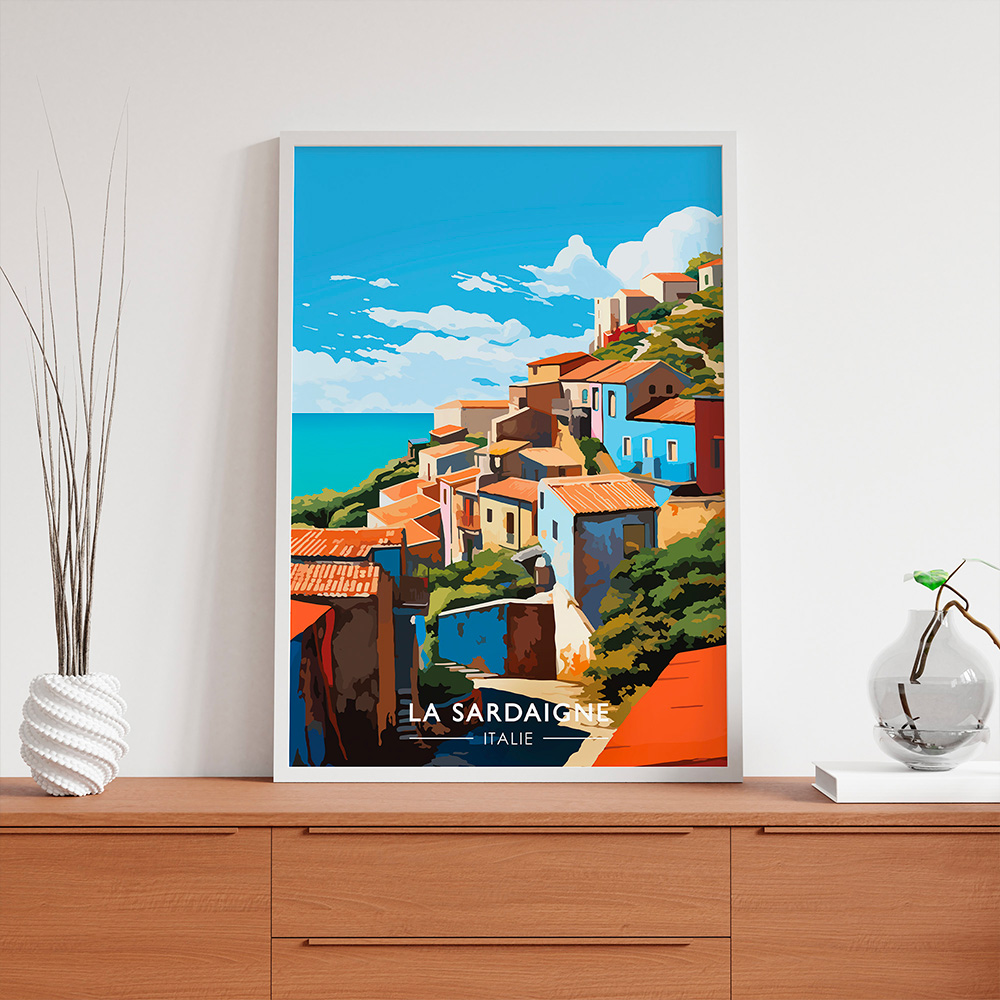 Poster île Italienne