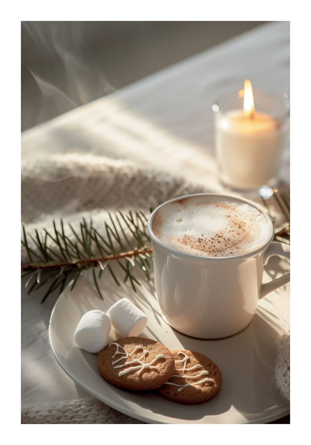 Affiche café latte
