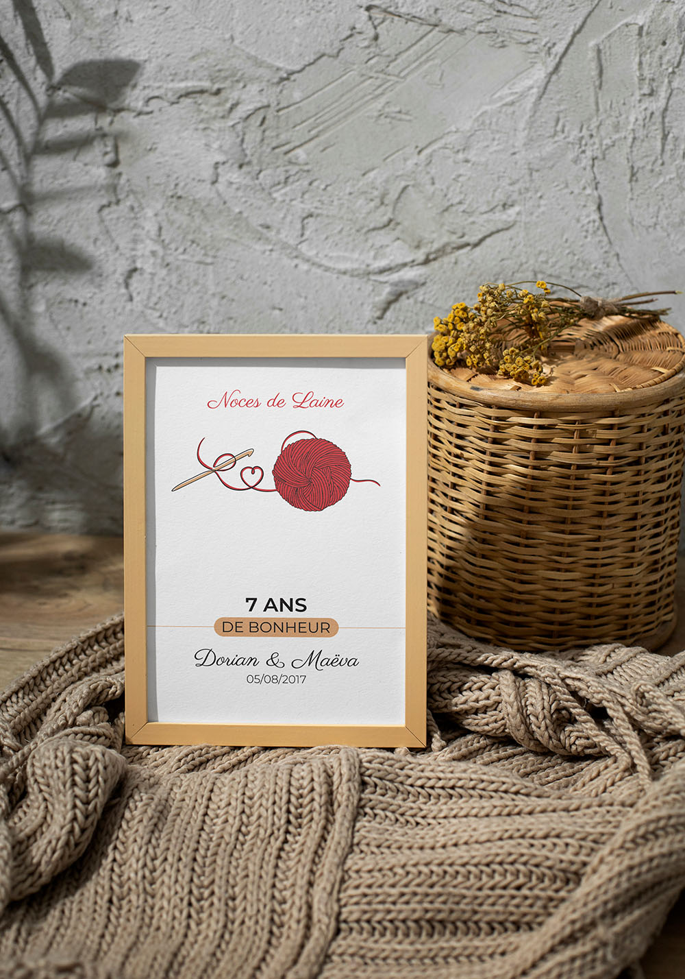 Affiche 7 ans de mariage