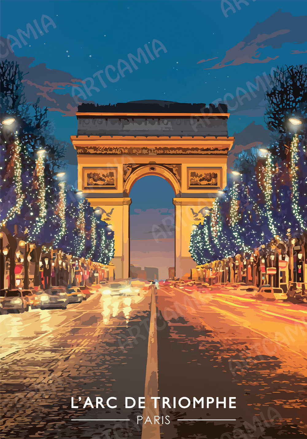 Affiche Arc de Triomphe