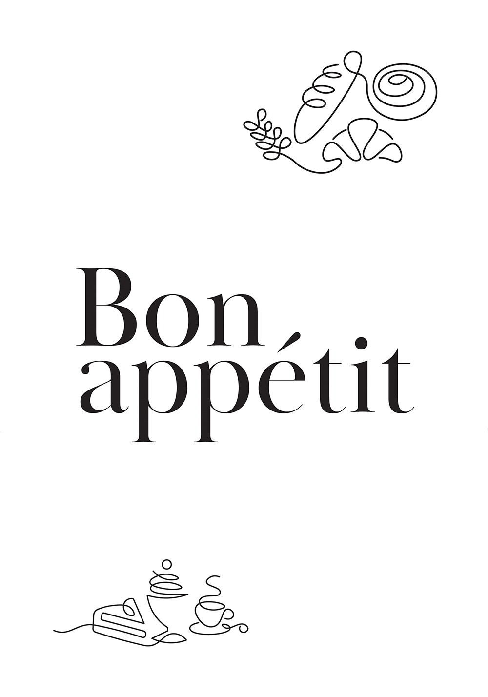 Affiche Bon appétit