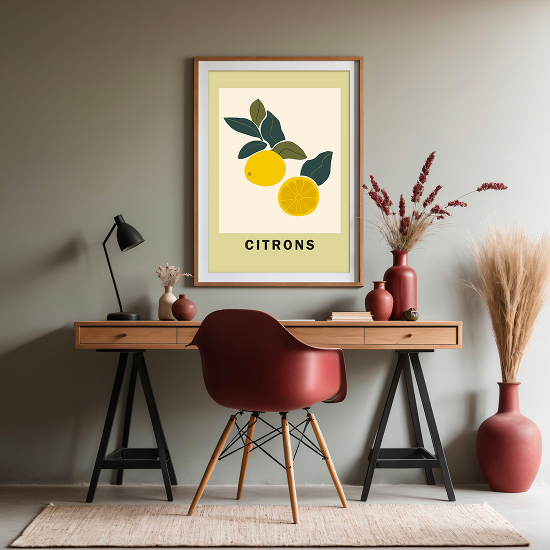 Affiche botanique