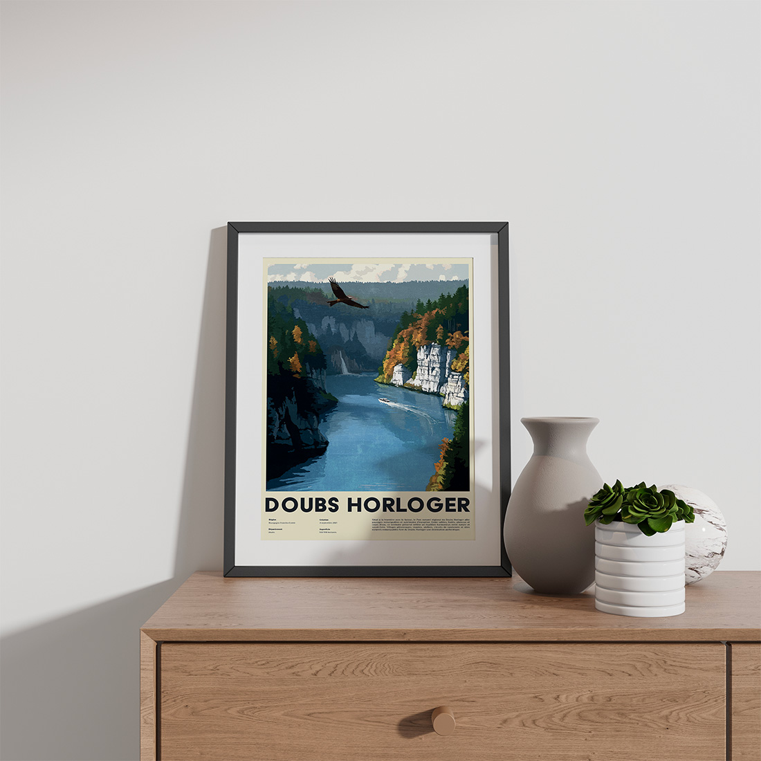 Affiche Bourgogne-Franche-Comté