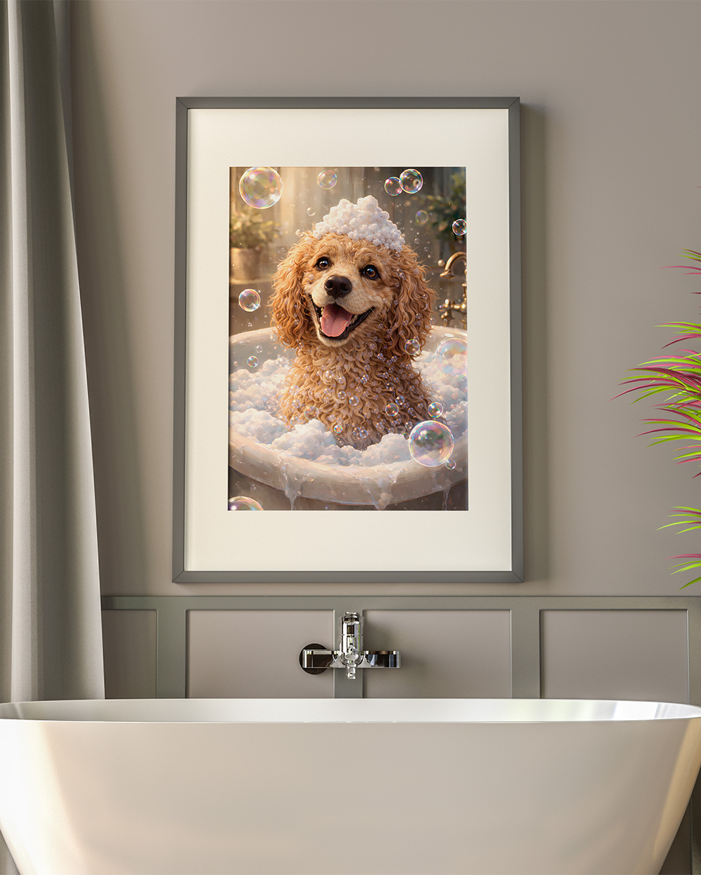 Affiche caniche