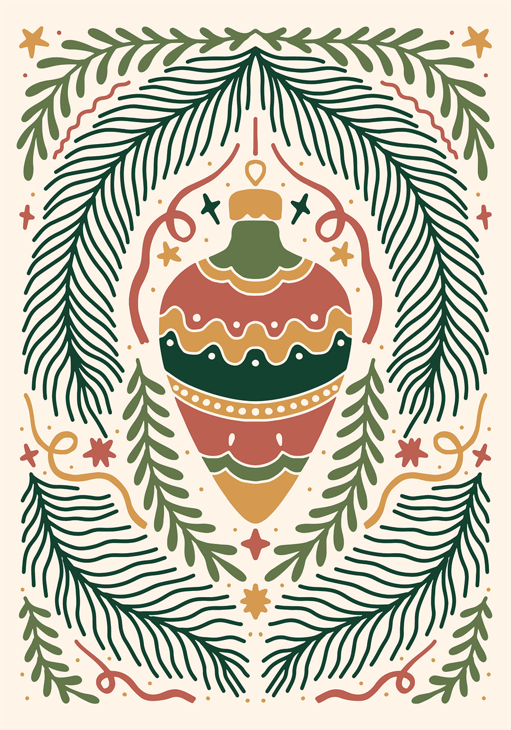 Affiche esprit de Noël