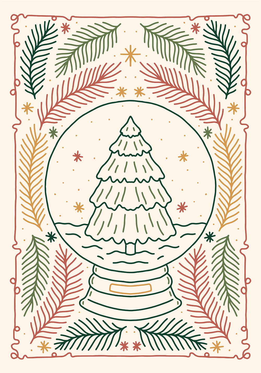Affiche festivité de Noël