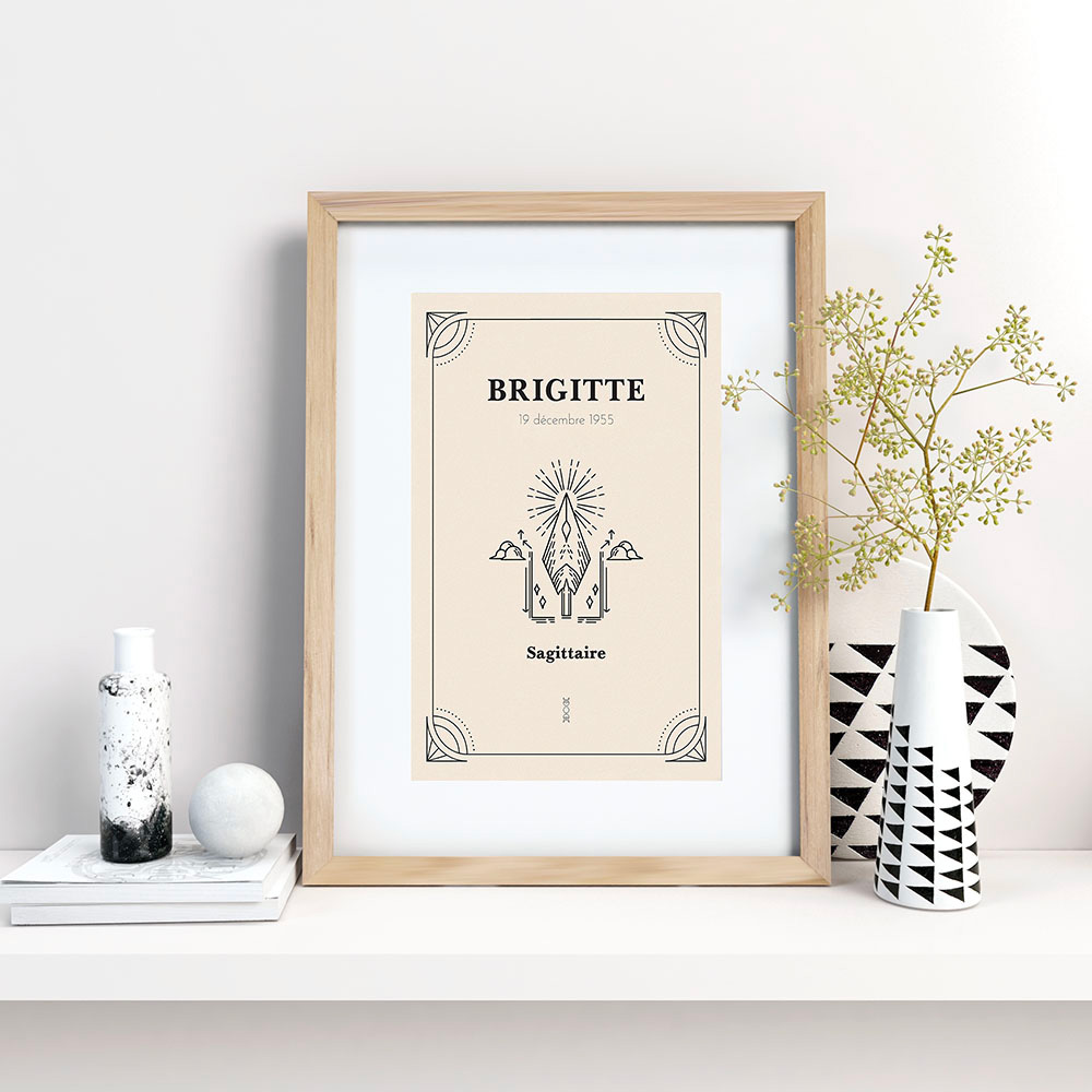 Affiche horoscope Sagittaire