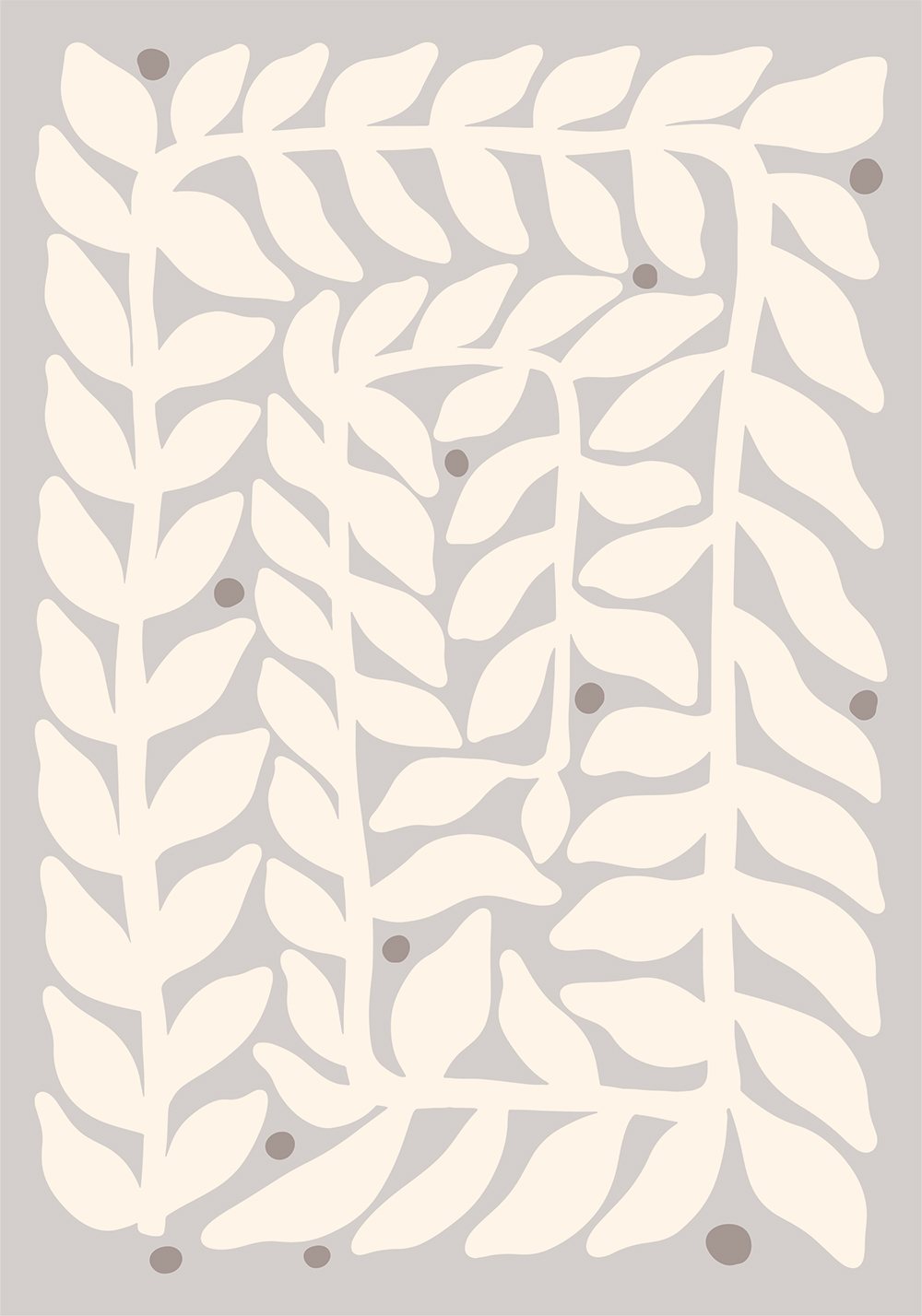 Affiche liane de feuilles