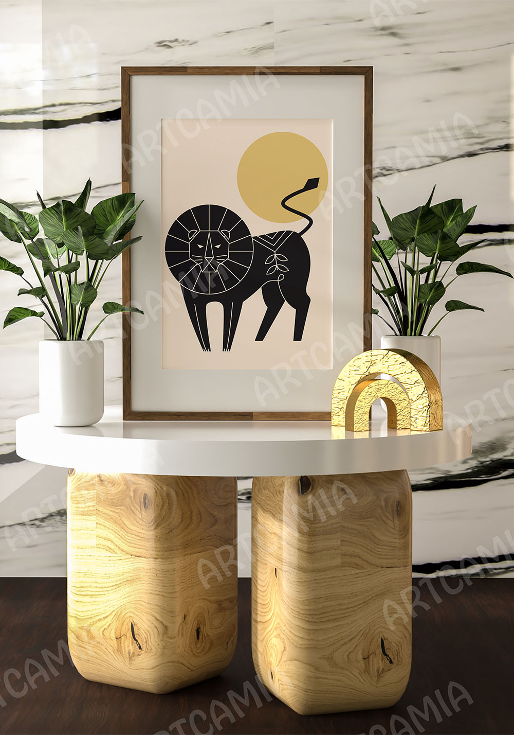 Affiche lion