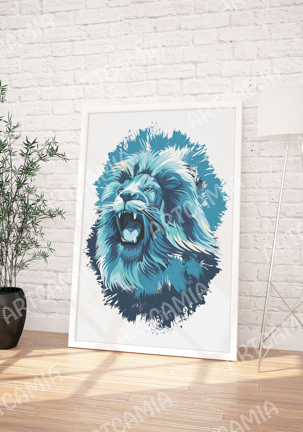 Affiche lion
