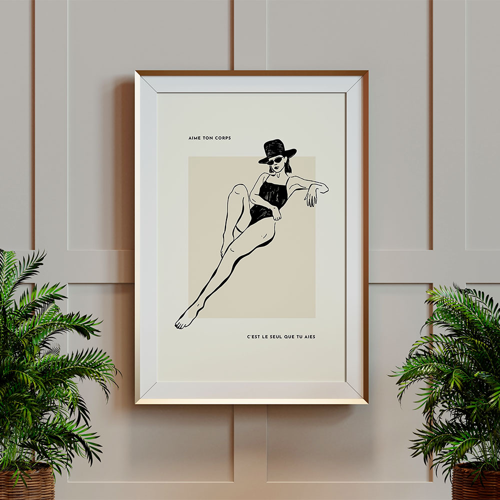 Affiche minimaliste