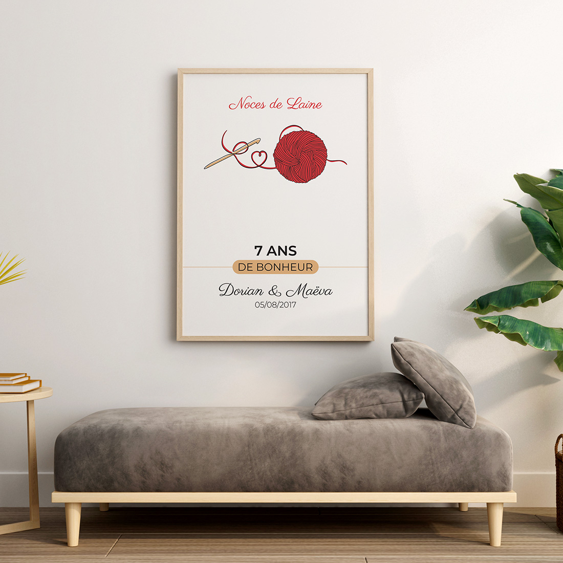Affiche noces de laine