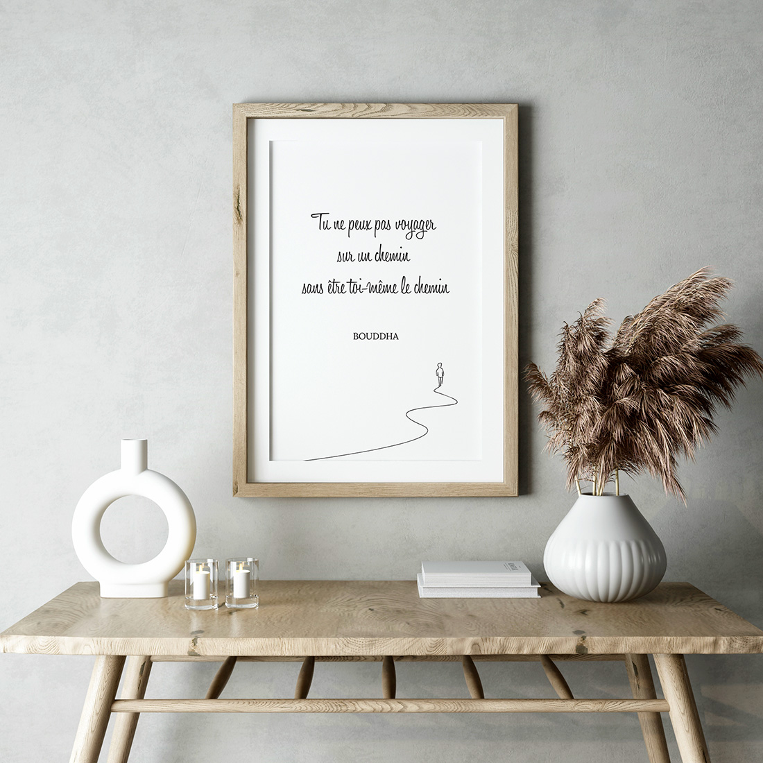 Affiche noir et blanc