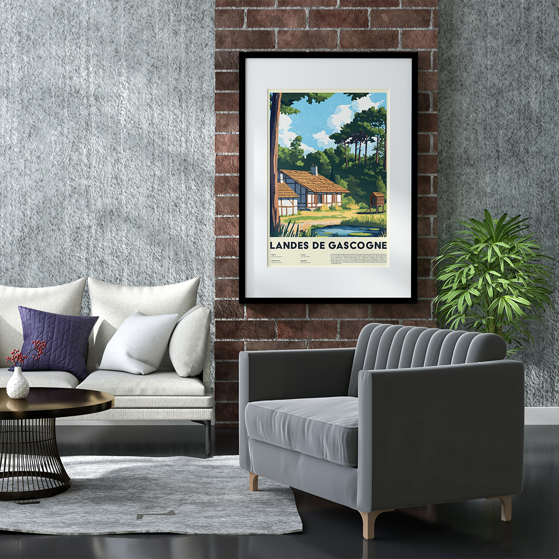Affiche Nouvelle-Aquitaine