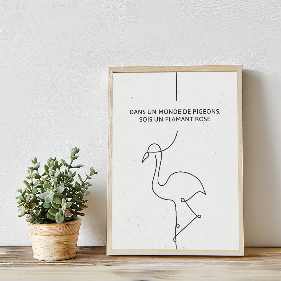 Affiche oiseau Camargue