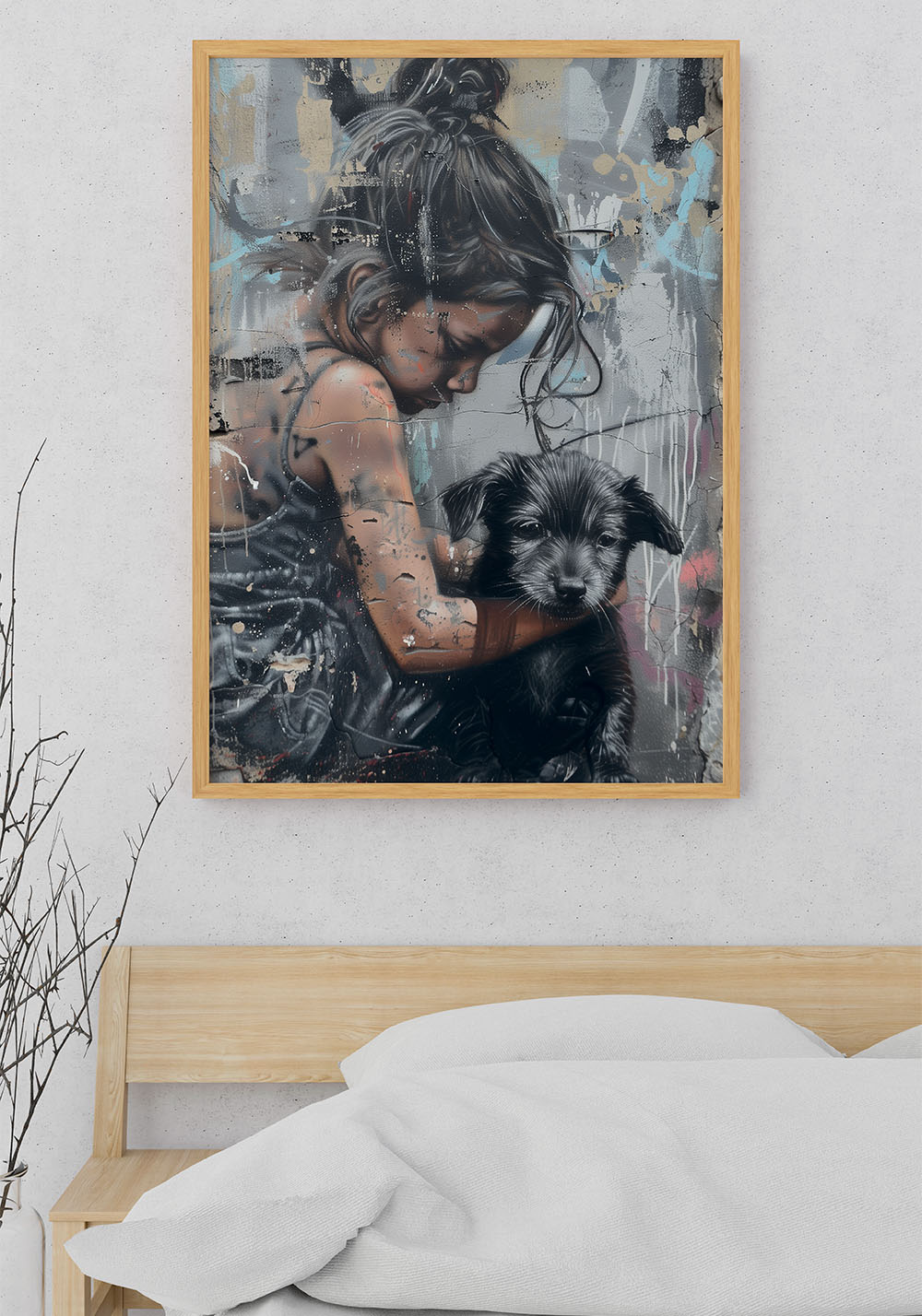 Affiche petite fille