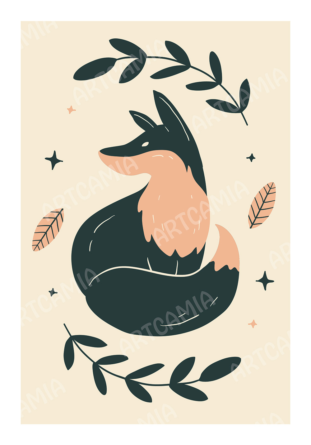 affiche renard