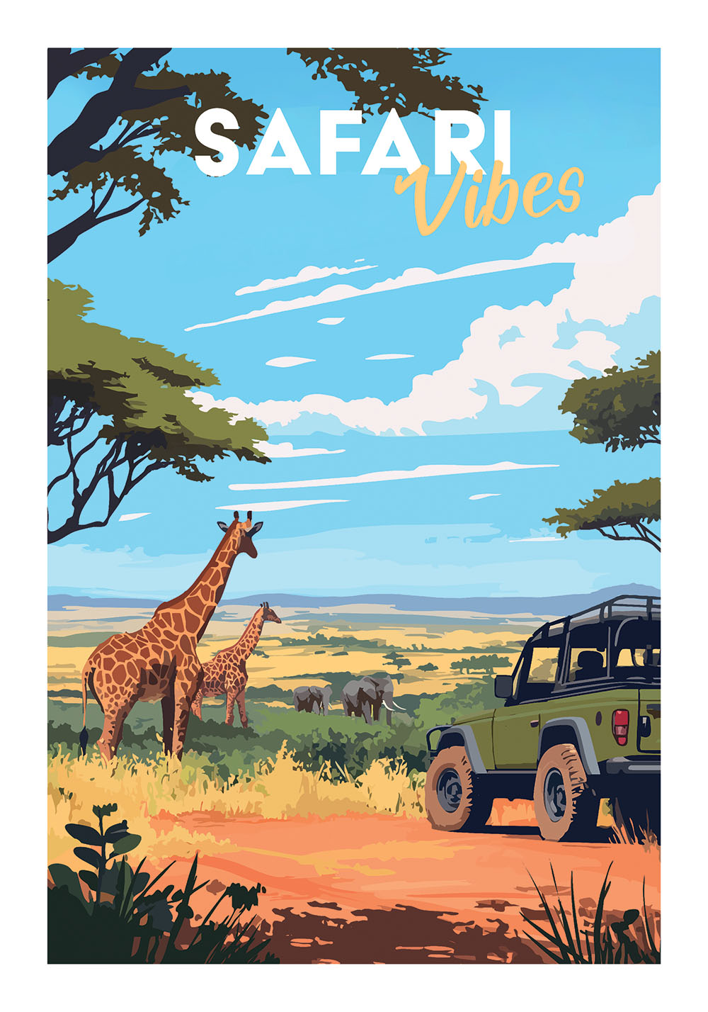 Affiche safari