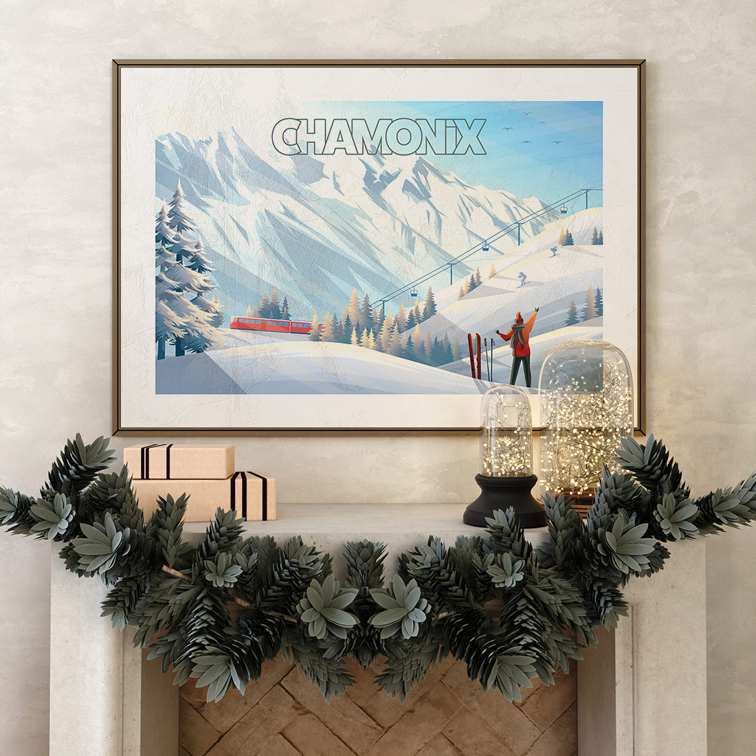 Affiche Savoie Chamonix
