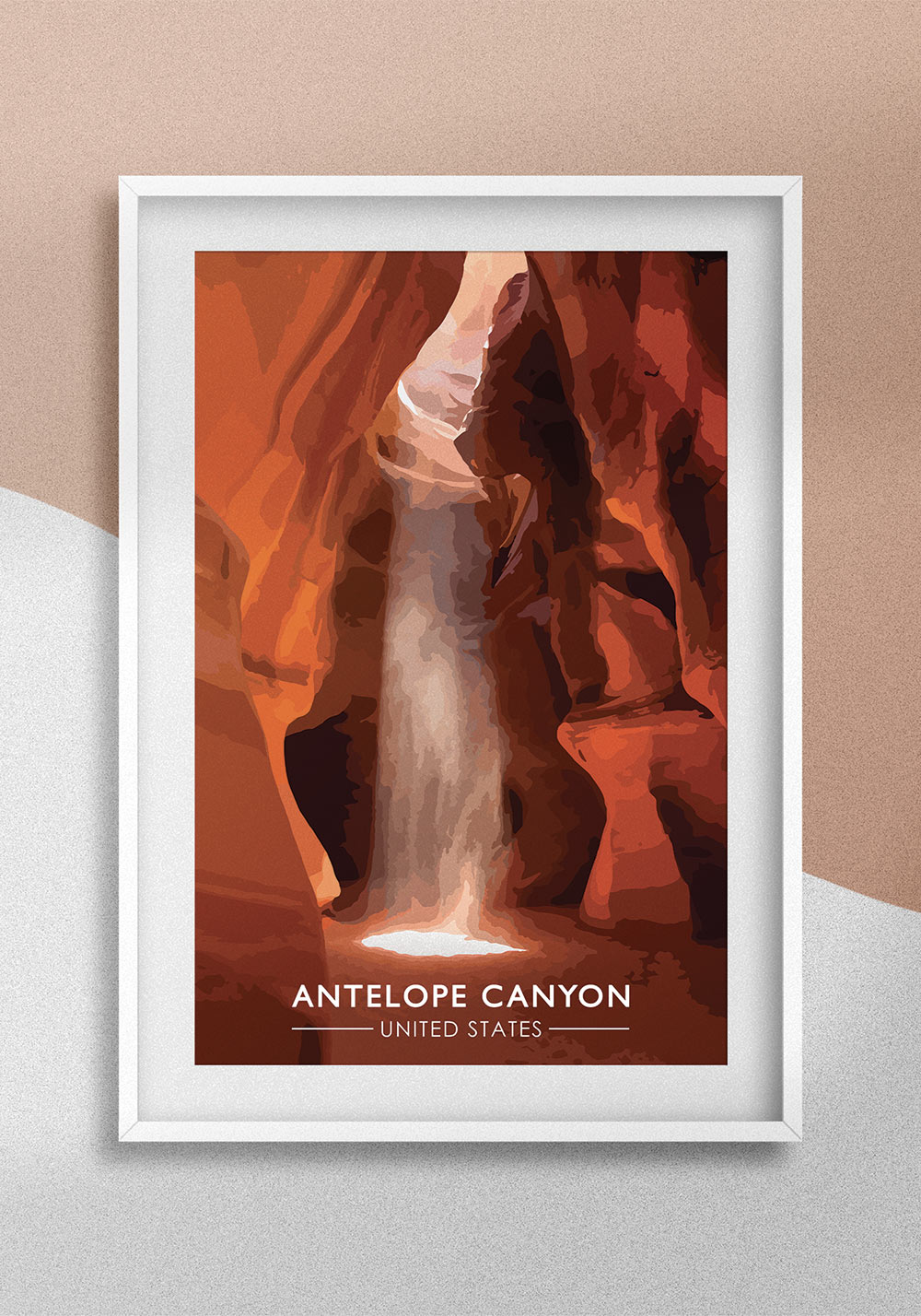 Antelope Canyon gorges des États-Unis Artcamia