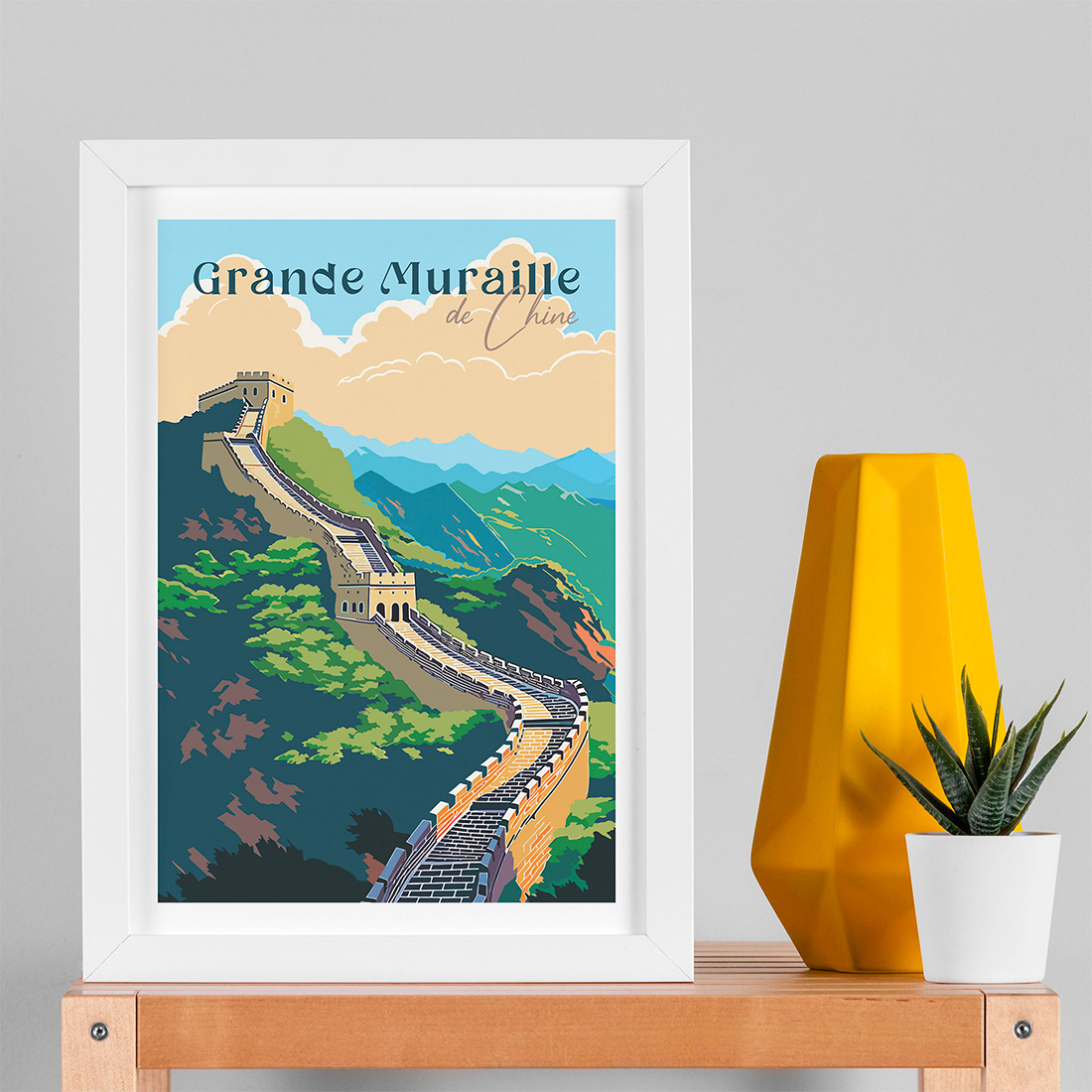 Cadre La Muraille de Chine