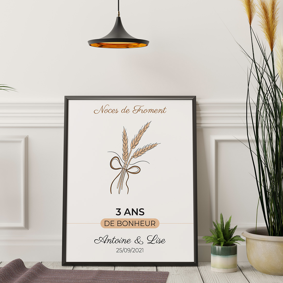 Illustration chambre mariage
