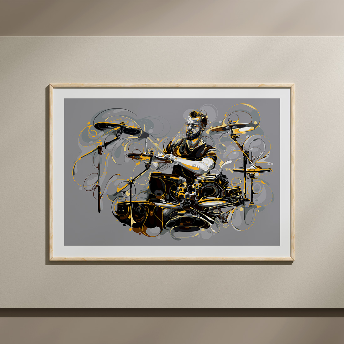 Poster batteur