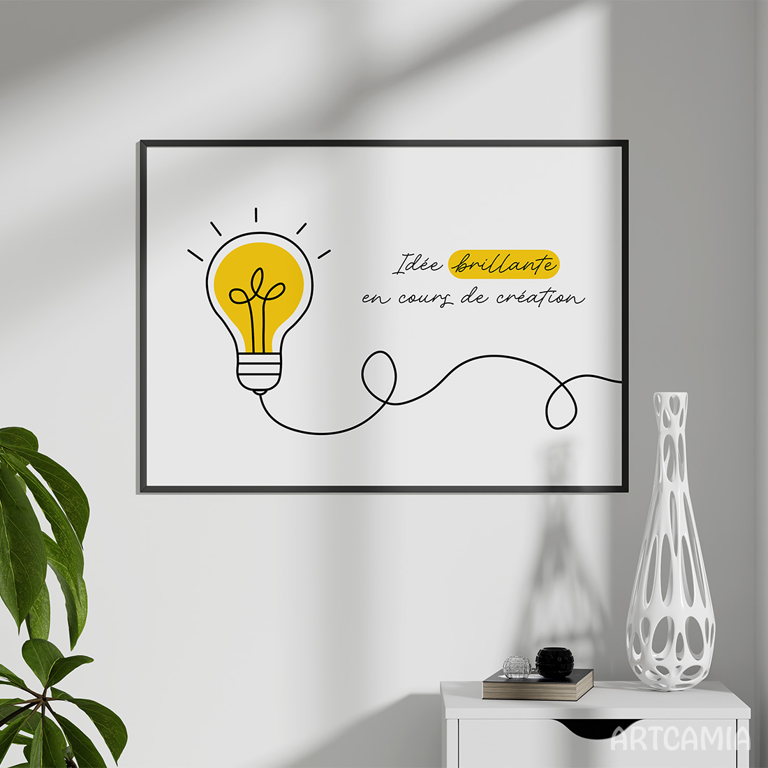 Poster citation créative