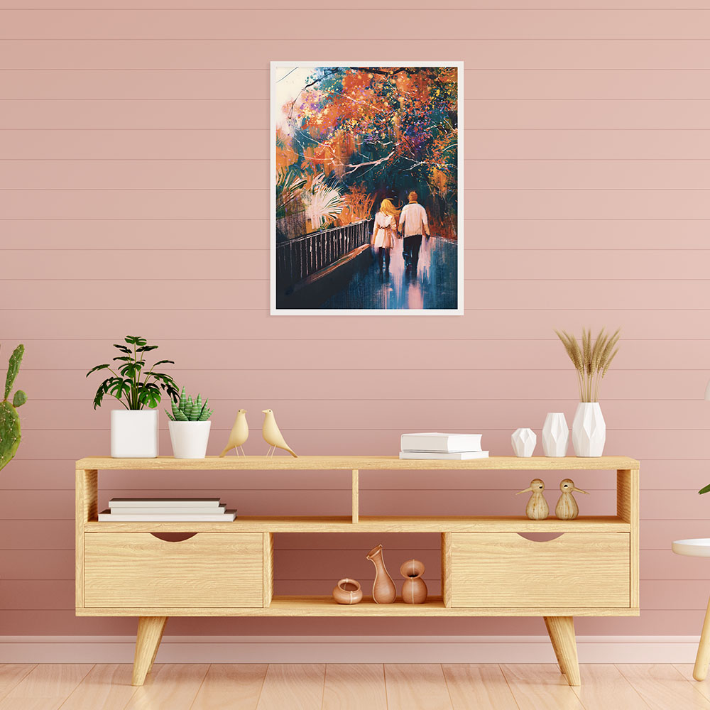 Poster couple amoureux