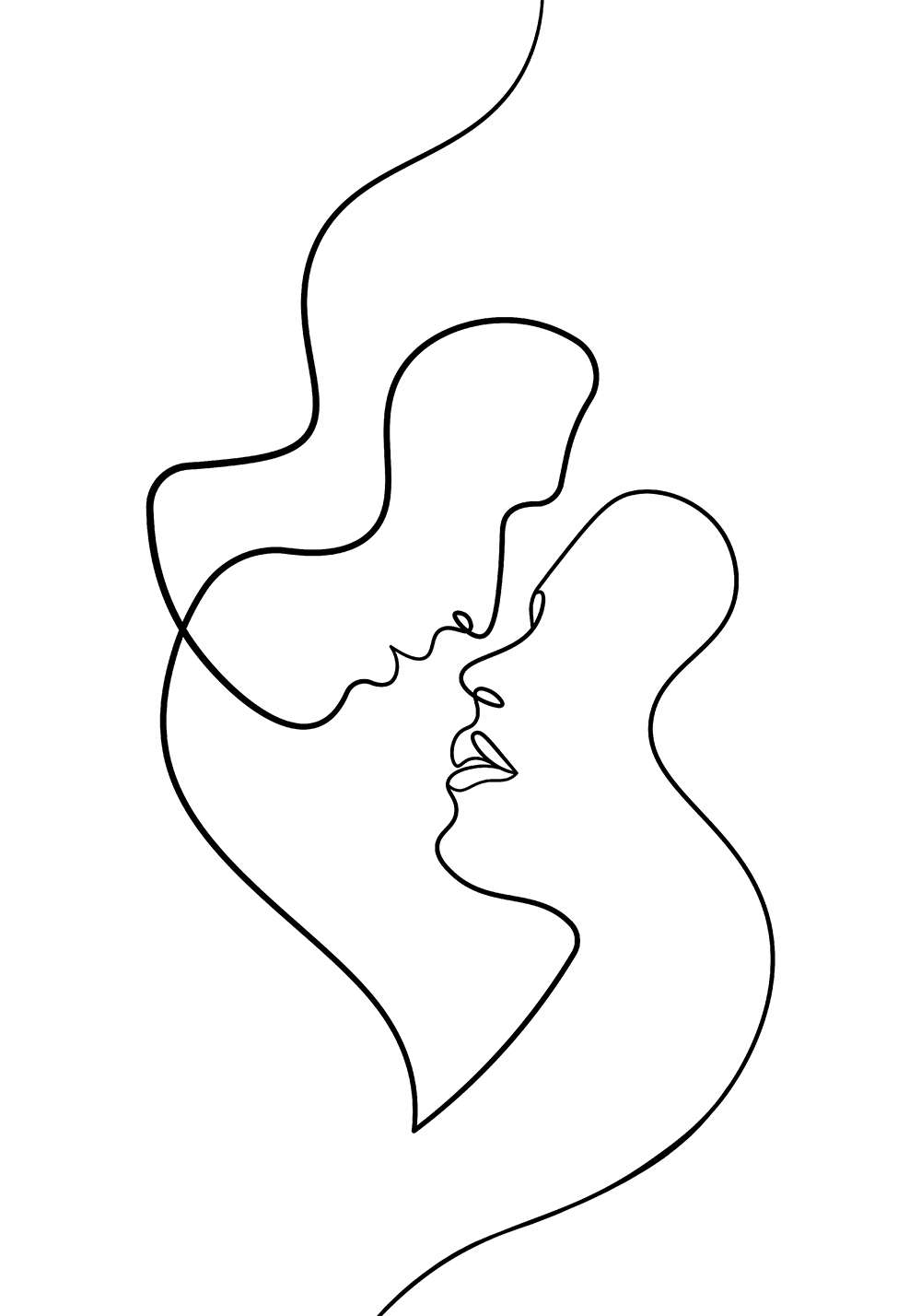 Poster en noir et blanc