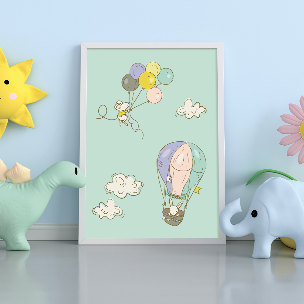 Poster enfant animaux Artcamia