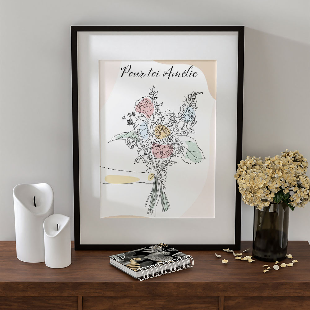 Poster fleurs