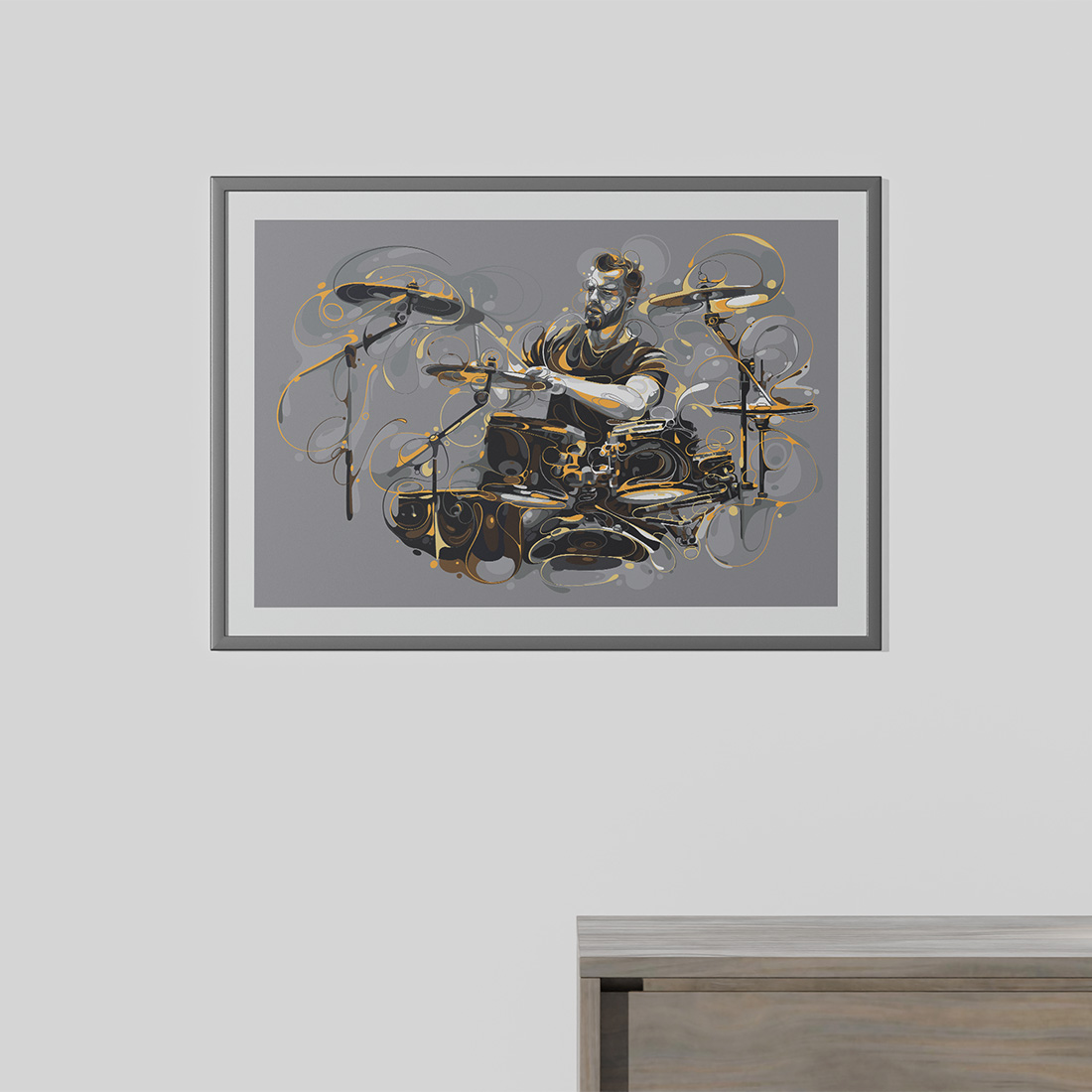 Poster instrument de musique