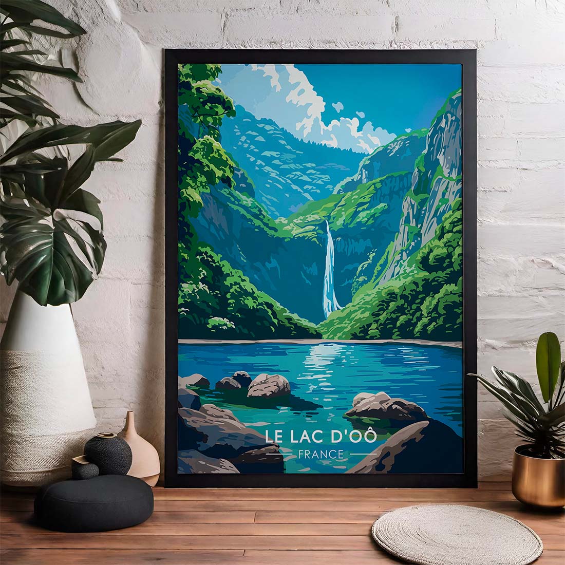 Poster Luchon Lac D'Oô